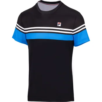 Pánské tričko Fila Malte - black Černý (M)