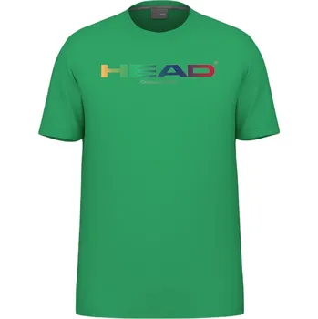 Chlapecké tričko Dívčí trička Head Junior Off Court Rainbow Zelený (176 cm)