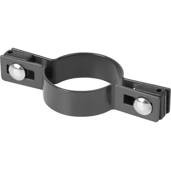 Příslušenství pro plot Strend Pro Objímka EUROSTANDARD, 60 mm, průběžná, antracit, Zn+PVC, RAL7016, na kulatý sloupek