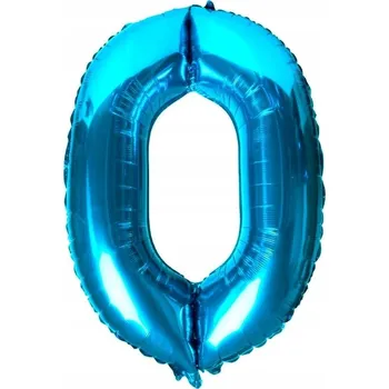 Balónek Fóliový balónek písmeno O modrý 92 cm