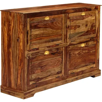 Botník vidaXL Botník 140 x 35 x 90 cm masivní sheeshamové dřevo