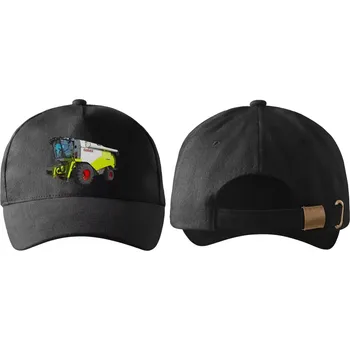 Kšiltovka kšiltovka s kombajnem Claas Tucano 440 černá (kšiltovka , pokrývka hlavy , dopravní technika)