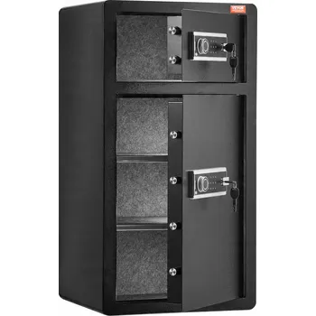 Trezor Sejf Meblowy Pojemność 7.2Stóp Sześciennych Zamek Kluczowy I Szyfrowy