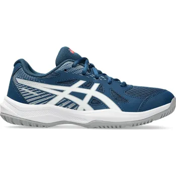 Dámská sálová obuv Juniorská obuv na badminton/squash Asics Upcourt 6 GS - mako blue/white Modrý (35,5)