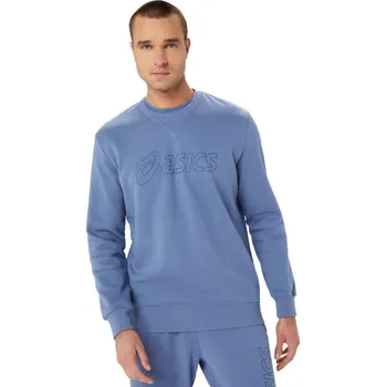 Pánská mikina Pánská tenisová mikina Asics Sweat Shirt - denim blue/thunder blue Modrý (L)