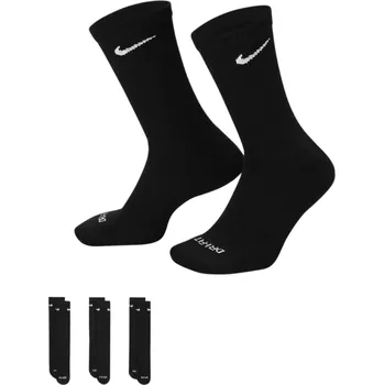 Pánské ponožky Ponožky Nike Everyday Plus Cushioned Training Crew 3P Černý (34-38)