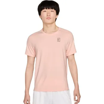 Pánské tričko Pánské tričko Nike Court Advantage Dri-Fit Oranžový (S)