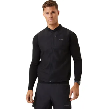 Pánská vesta Pánská tenisová vesta Björn Borg Running Ripstop - black beauty Černý (S)
