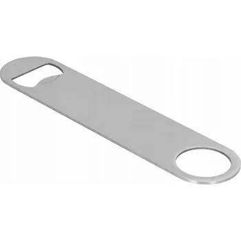 Otvírák Otvírák na lahve a kapsle plochý stříbrný