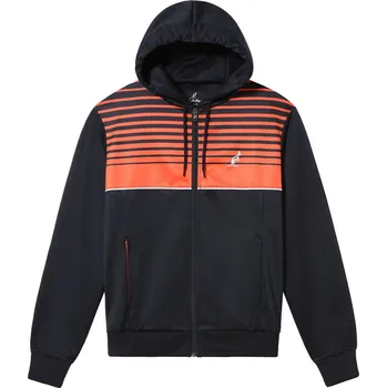 Pánská mikina Pánská tenisová mikina Australian Double Lines Jacket - blue navy Modrý, Černý (L)