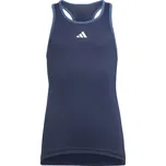 Dívčí trička Adidas Girls Club Tank Top - collegiate navy Modrý (128 cm)