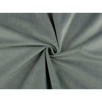 Velvet / samet strukturovaný jednobarevný Varianta: 36 šedozelená sv., Balení: 1 m