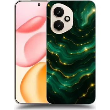 Pouzdro na mobilní telefon Picasee silikonový průhledný obal pro Honor 400 5G - Emerald