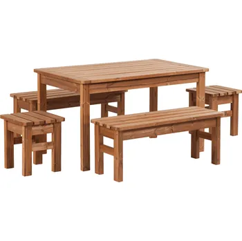 Zahradní nábytek Prowood M7 - Set + dodání nátěru v odstínu GR. GREY + PCD 91