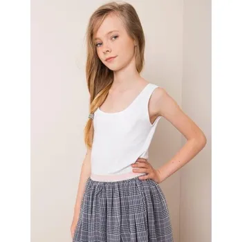 Bílý dívčí top