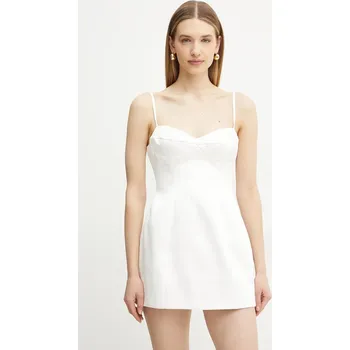 Dámské šaty Šaty Bardot 59817DB bílá 00X, vel. L