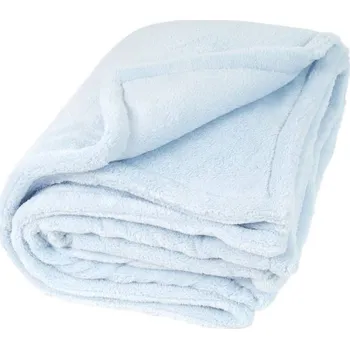 Pelíšek pro psa Deka O´LALA PETS dvouvrstvá světle modrá 200x155cm