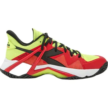 Pánské tenisky Pánská obuv Diadora B.Icon 2 AG - yellow fluo dd/black/fiery red Červený (42)