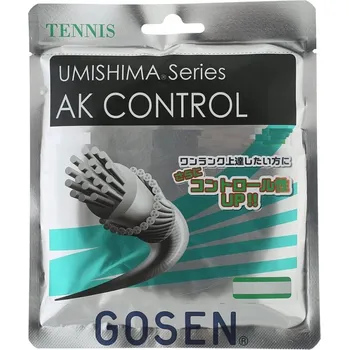 Struna na výplet tenisové rakety Tenisový výplet Gosen Umishima AK Control (12.2 m) Bílý (1.30)