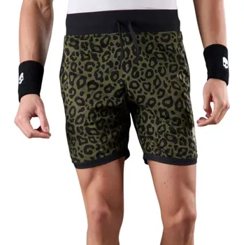 Pánské kraťasy Pánské tenisové kraťasy Hydrogen Panther Tech Shorts - military green Zelený (XXL)
