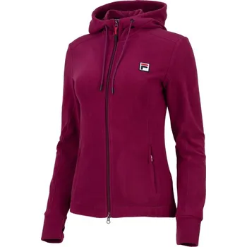 Dámská mikina Dámská tenisová mikina Fila Fleece Luna - magenta purple Fialový (XS)