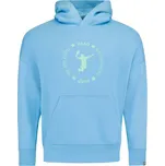 Pánská tenisová mikina Head Padel Hoodie - electric blue Tyrkysový, Modrý (XL)