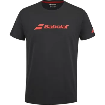 Pánské tričko Pánské tričko Babolat Exercise Tee Men - black/black Černý (XXL)