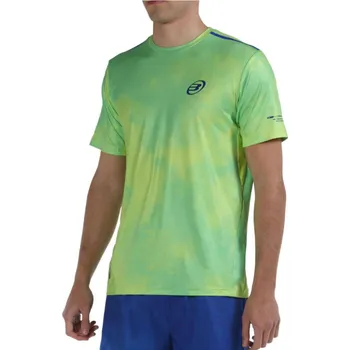 Pánské tričko Pánské tričko Bullpadel Moare - lime Zelený (S)