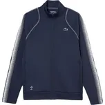 Pánská tenisová mikina Lacoste Tennis x Daniil Medvedev Zipped Sweatshirt - blue/white Modrý (S)