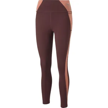 Dámské oblečení Legíny Puma Evostripe High Waist 7/8 Tights - aubergine Fialový (XS)