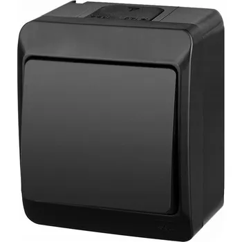 vypínač Jednopólový vypínač Elektro-Plast Nasielsk Hermes ŁNT černý