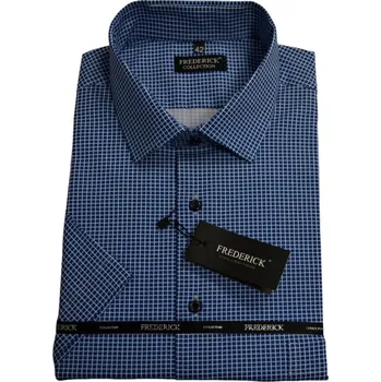 Pánská košile Pánská košile s krátkým rukávem - střih REGULAR - vzor F893 - 42