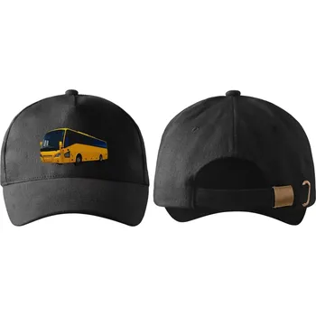 Kšiltovka kšiltovka s autobusem Scania A30 černá (kšiltovka , pokrývka hlavy , dopravní technika)