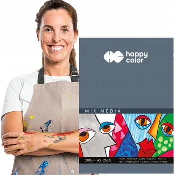 Blok Blok A4 s motivem Happy Color