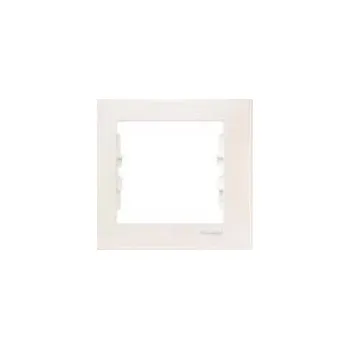 Elektrická zásuvka Rámeček 1x SEDNA SDN5800123 cre Schneider Electric CZ 07-04-027-28113