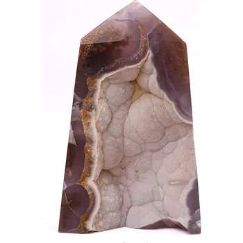 Drahý kámen Magieprirody.cz Obelisk Achát hroznový špice 105 g - 80 mm #K1162