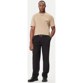 Pánské tričko HUGO T-Shirt Dusplito 50542816 Béžová Relaxed Fit L