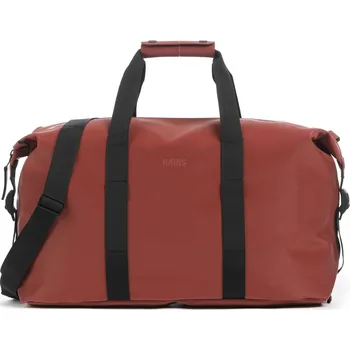 Cestovní taška Rains Hilo Víkendová taška 40cm, 42L, červená, umělé vlákno, 229407