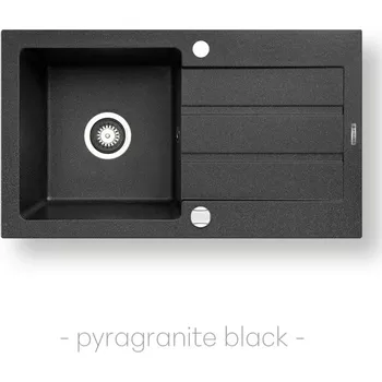 Granitový dřez Pyramis NEXT (76x44) 1B 1D černá