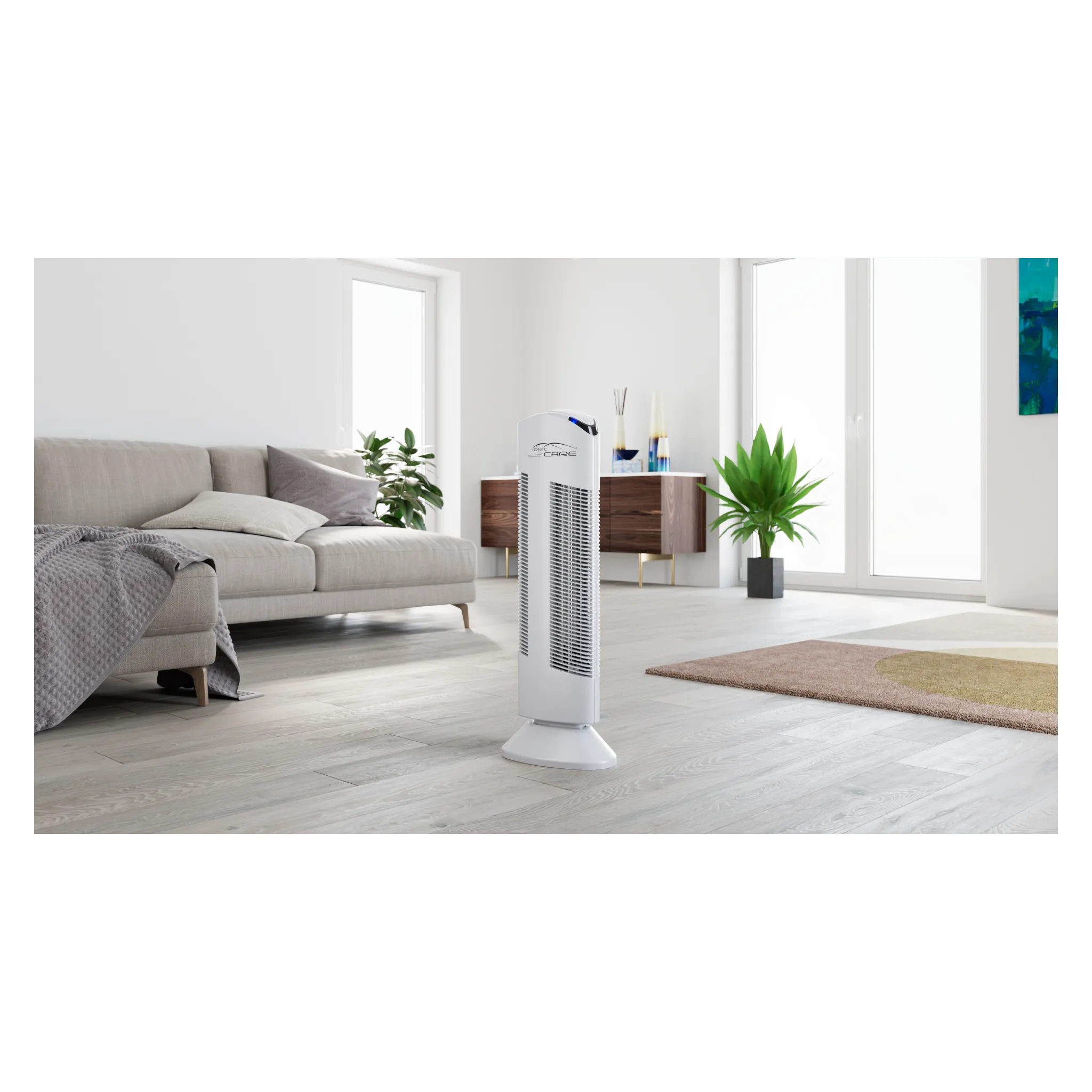 Fotografie 7 - Čistička vzduchu Ionic-CARE Triton X6 perleťově bílá