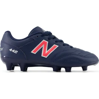 Kopačky Dětské kopačky New Balance 442 ACADEMY JNR FG V2 JS43FMP2 – tmavomodrá