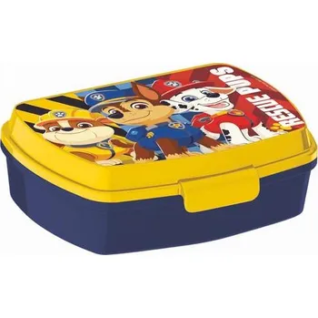 Jídlonosič SVAČINOVÝ BOX PAW PATROL, 17,5X14,5X6,5 CM, PLAST