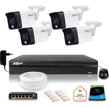 Dahua IP dohledová sada 4 rohových kamer 6Mpx Disk 1TB Z51915T4