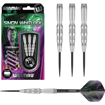 Šipka WINMAU Šipky SIMON WHITLOCK 22g ŠEDÁ