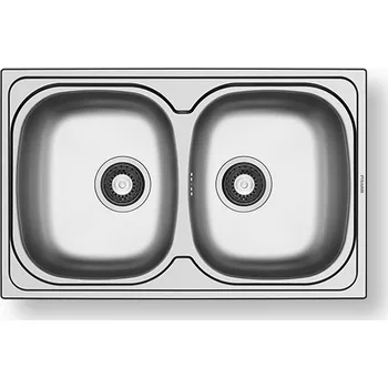 Nerezový dřez Pyramis SPARTA (79x50) 2B