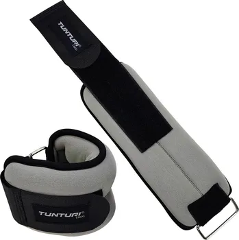 TUNTURI Závaží na zápěstí / kotník TUNTURI Soft 2 x 1 kg ŠEDÁ