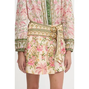 Dámská sukně Lněná sukně Farm Rio 335744 béžová 01A, vel. XS