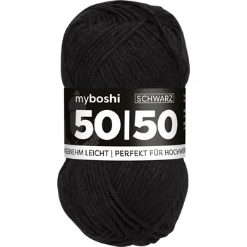 Příze Příze myboshi 50/50 Černá