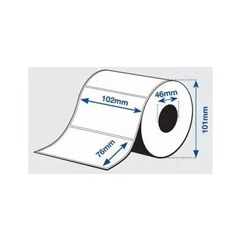 Premium Matte Label -Die Cut102mm x76mm,440 labels