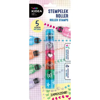 Dětské razítko Roller razítko – 5 vzorů v jednom | KIDEA